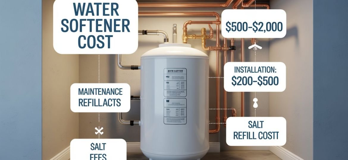 The Real Cost of a Water Softener: What You’ll Pay and Why It Matters