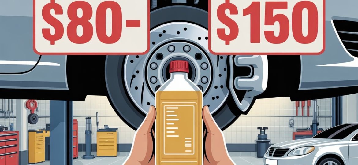 Brake Fluid Change Cost Explained Simply