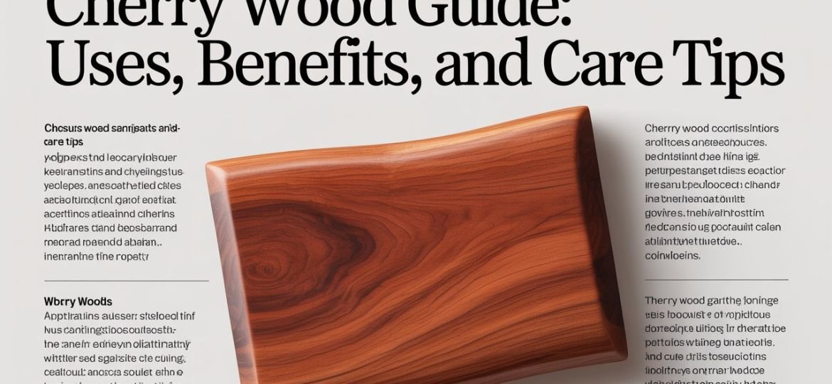 Cherry Wood Guide: Uses, Benefits, and Care Tips