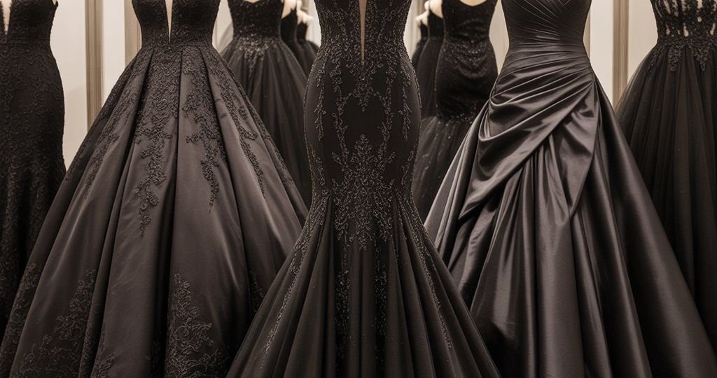 Black Wedding Dresses: A Bold Twist on Modern Bridal Elegance