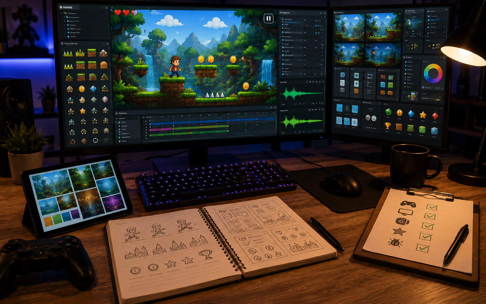 how-do-i-make-my-ai-game-feel-professional-and-polished