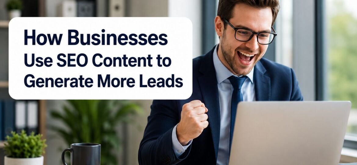 How Businesses Use SEO Content to Generate More Leads