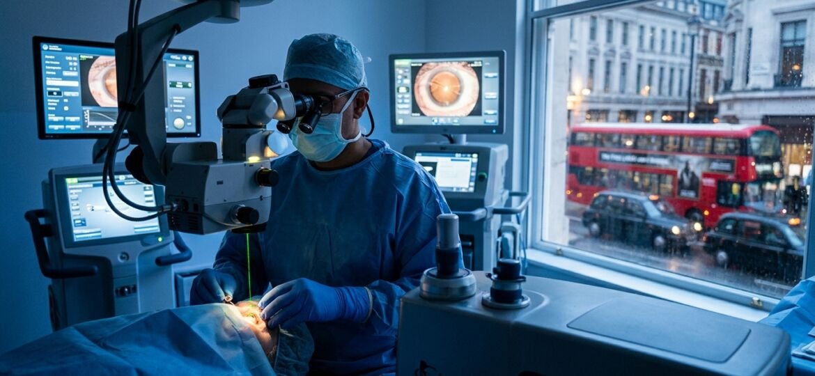 laser cataract surgery in London