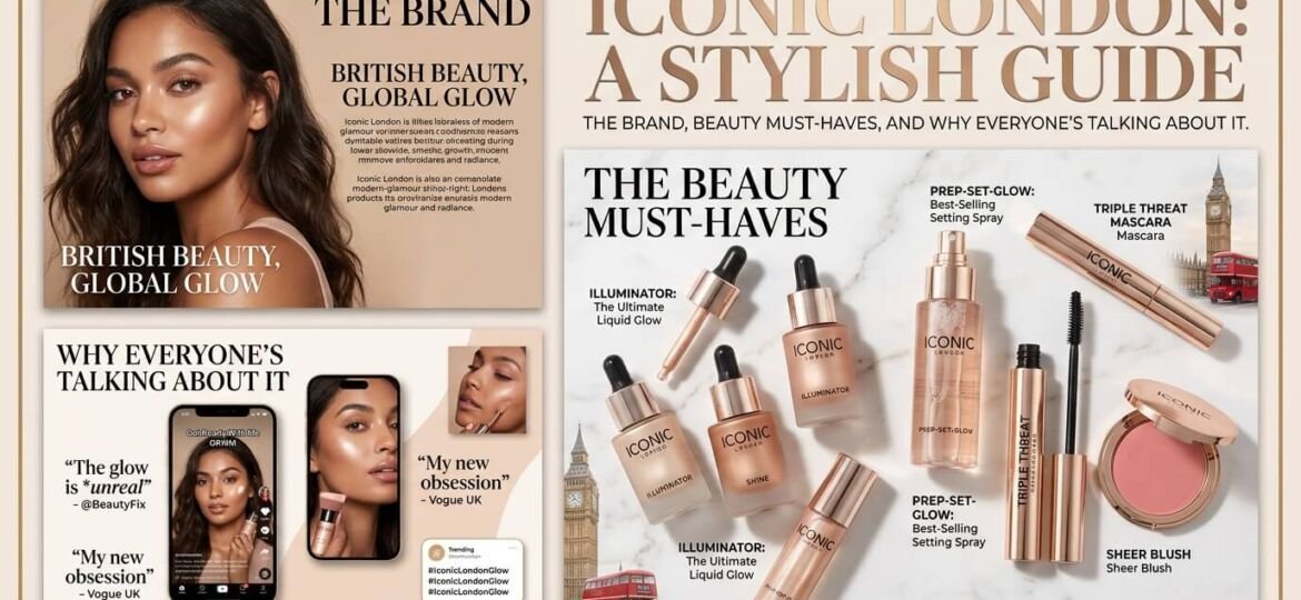 Iconic London beauty products