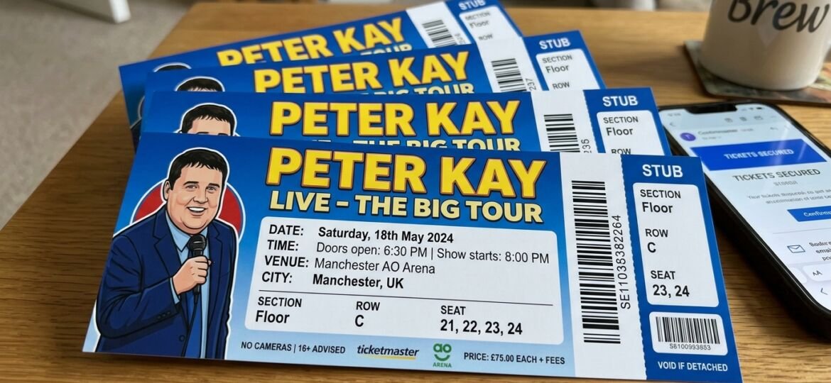 Peter Kay Tickets Guide 2026: Prices, Dates & Tips