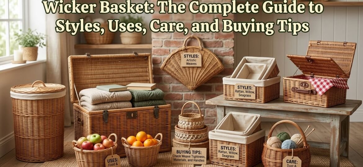 Wicker Basket Guide: Uses, Types & Buying Tips