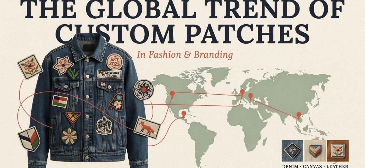 The Global Trend of Custom Patches in Fashion and Branding