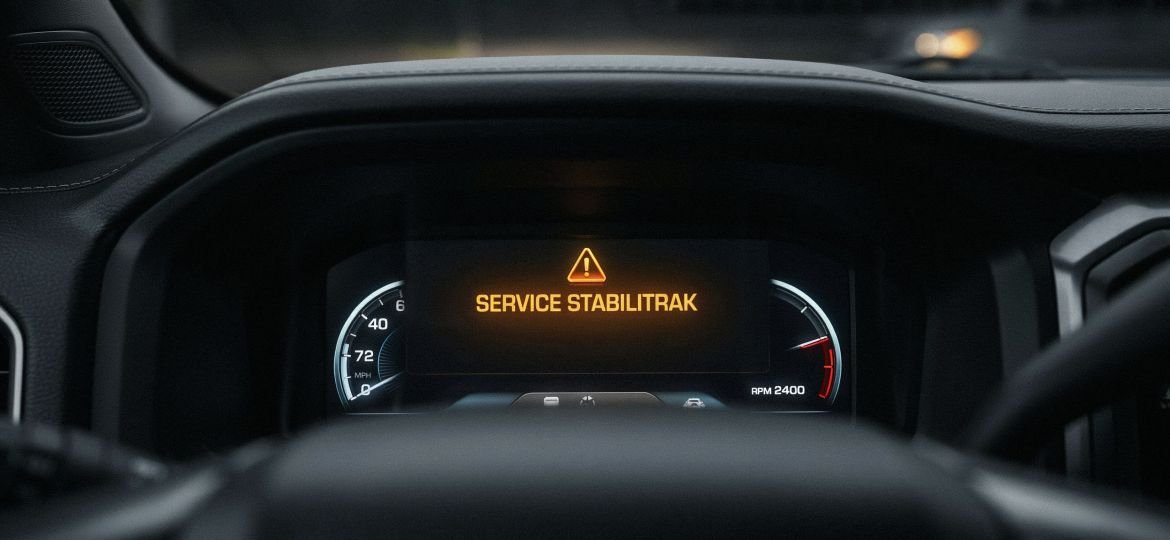 Service StabiliTrak: Causes, Fixes, and Costs Explained