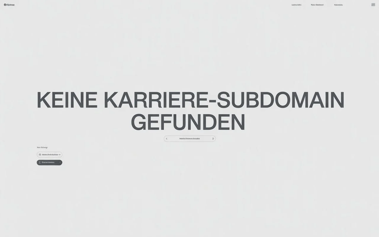 keine-karriere-subdomain-gefunden